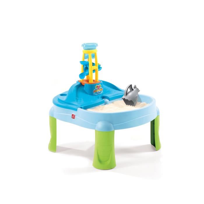 Step2 Splash & Scoop Table De Jeu Sable Et Eau Enfant | Avec Kit D?accessoires De 5 Pieces | Table De Jeu Pour Enfants A Eau