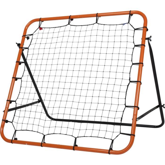 STIGA Filet de renvoi de football Kicker 100 1 x 1 m Orange