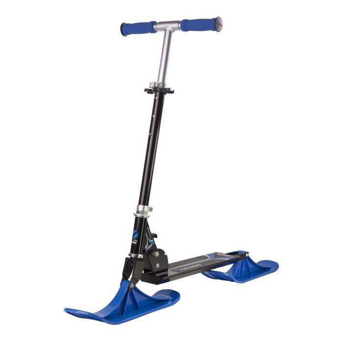 Stiga Luge Trottinette Snow Kick - Enfant Mixte - Noir Et Bleu
