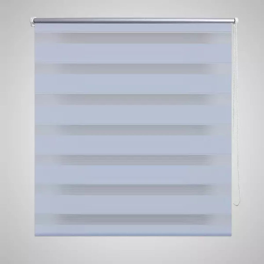 Vidaxl Store Enrouleur Tamisant 50x100 Cm Blanc Store Occultant Fenetre Maison 240186