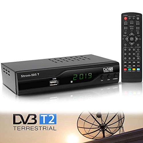 Decodeur Tnt Terrestre Hd H.265 - Hd Line - Hdmi + Peritel - Noir