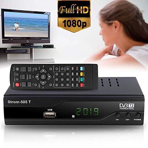 Decodeur Tnt Terrestre Hd H.265 - Hd Line - Hdmi + Peritel - Noir