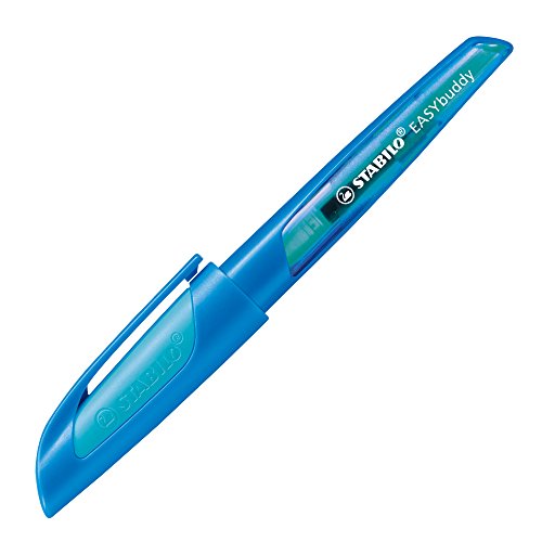 Stabilo Stylo Plume Easybuddy M Finition Iridium Coloris Bleu Turquoise