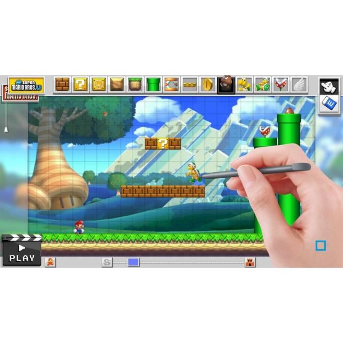 Super Mario Maker Jeu Wii U