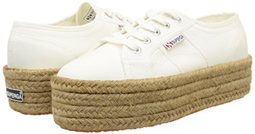 Baskets Basses Superga 2790 Cotrope W Blanc 38,39,40,41 Femmes