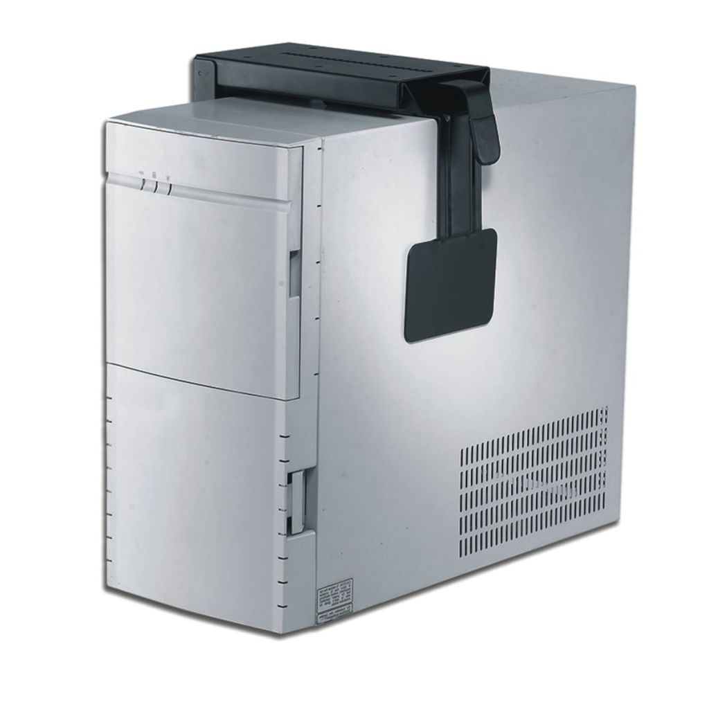 Support Cpu - Newstar - Cpu-d100 - Noir - Reglable 30-53 Cm - Montage Sous Le Bureau