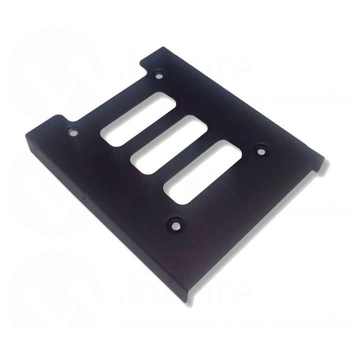 Support de fixation 3,5'' pour disque SSD 2,5''