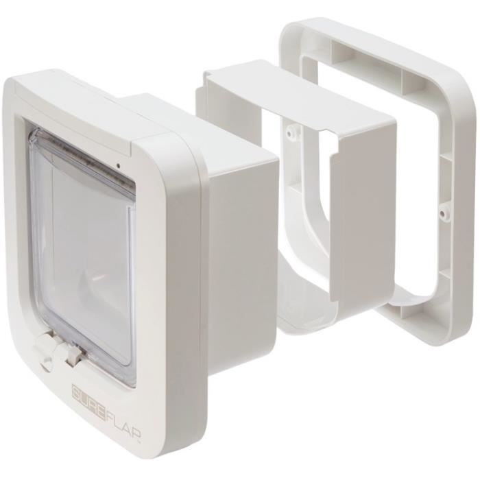 Chatiere SureFlap, lecteur de puces electroniques, marron - extension...