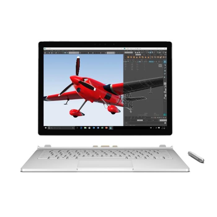 Surface Book Ecran Tactile 135 Intel Core I5 6e Generation Carte Graphique Dediee Nvidia Geforce Stockage 256 Go Windows 10