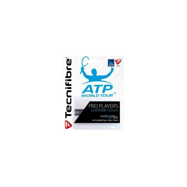 Lot De 3 Surgrip Pour Raquette De Tennis Tecnifibre Pro Players - Blanc