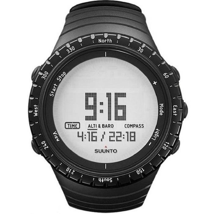 Montre Connectee Suunto Core Regular Black