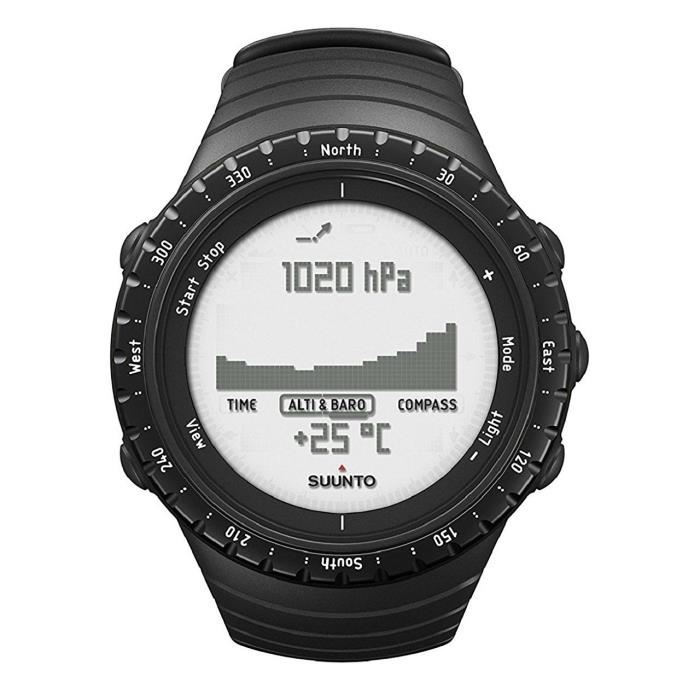 Montre Connectee Suunto Core Regular Black