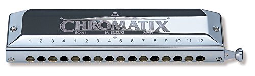 Suzuki Chromatix Scx64c Harmonica 16 Tro...