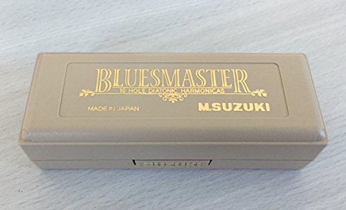 SUZUKI BLUESMASTER Harmonica diatonique en Do Finition chromee