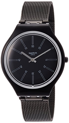 Montre - Swatch - Svob100m - Bracelet Metal Noir - Boîtier Plastique - Étancheite 30m