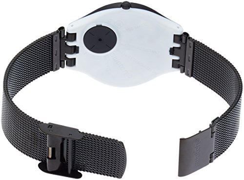 Montre - Swatch - Svob100m - Bracelet Metal Noir - Boîtier Plastique - Étancheite 30m