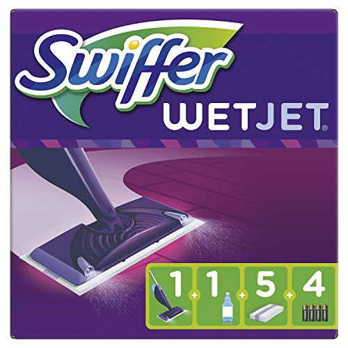 Swiffer Wetjet Balai Spray Kit De Demarrage Pour Tous Types De Sol