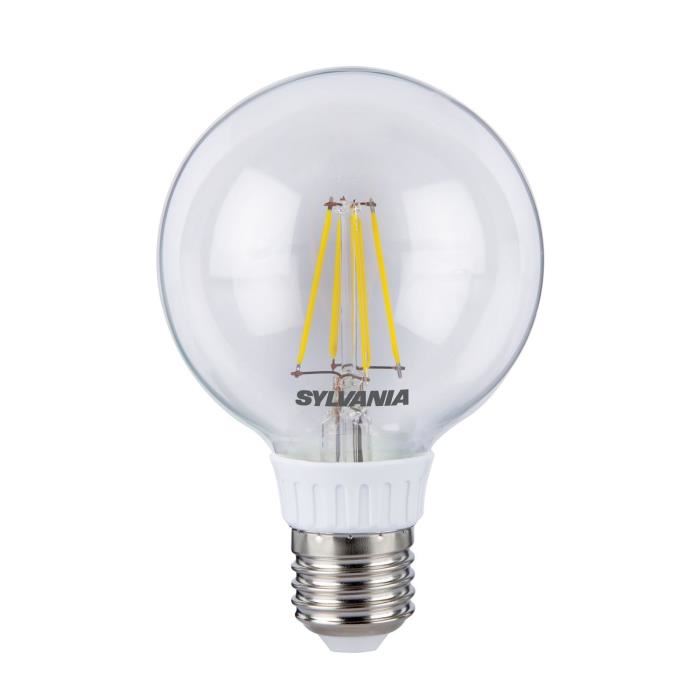 Ampoule Led E27 Filament 5 Watt Eq 50 Watt Couleur Blanc Chaud 2700a°k