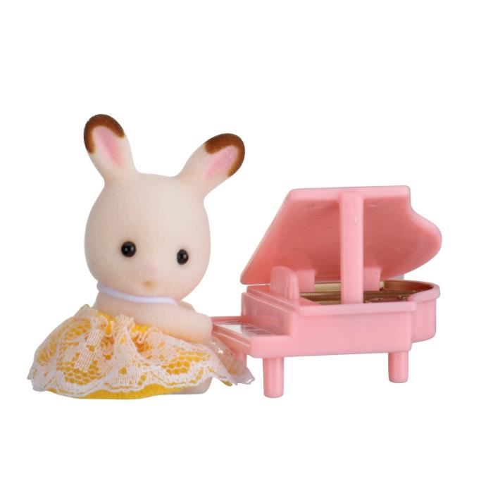 Sylvanian 5202 Valisette Bebe Lapin Piano