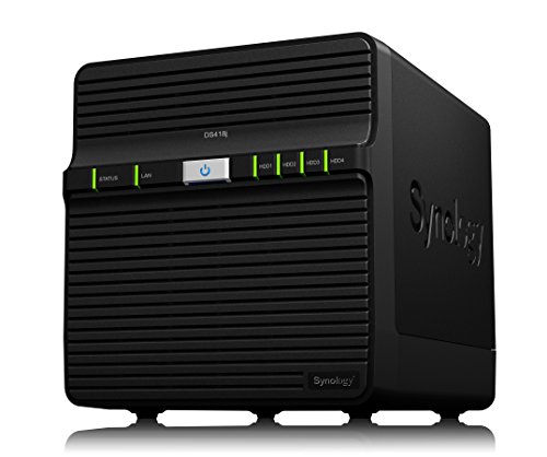 Synology Disk Station Ds418j - Serveur Nas - 4 Baies - Raid 0, 1, 5, 6, 10, Jbod - Ram 1 Go - Gigabit Ethernet - Iscsi
