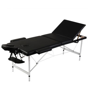 Vidaxl Table De Massage Pliante 3 Zones 