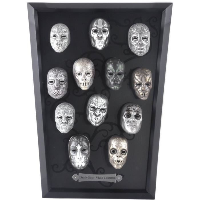 Tableau De Masques Harry Potter Des Mangemorts