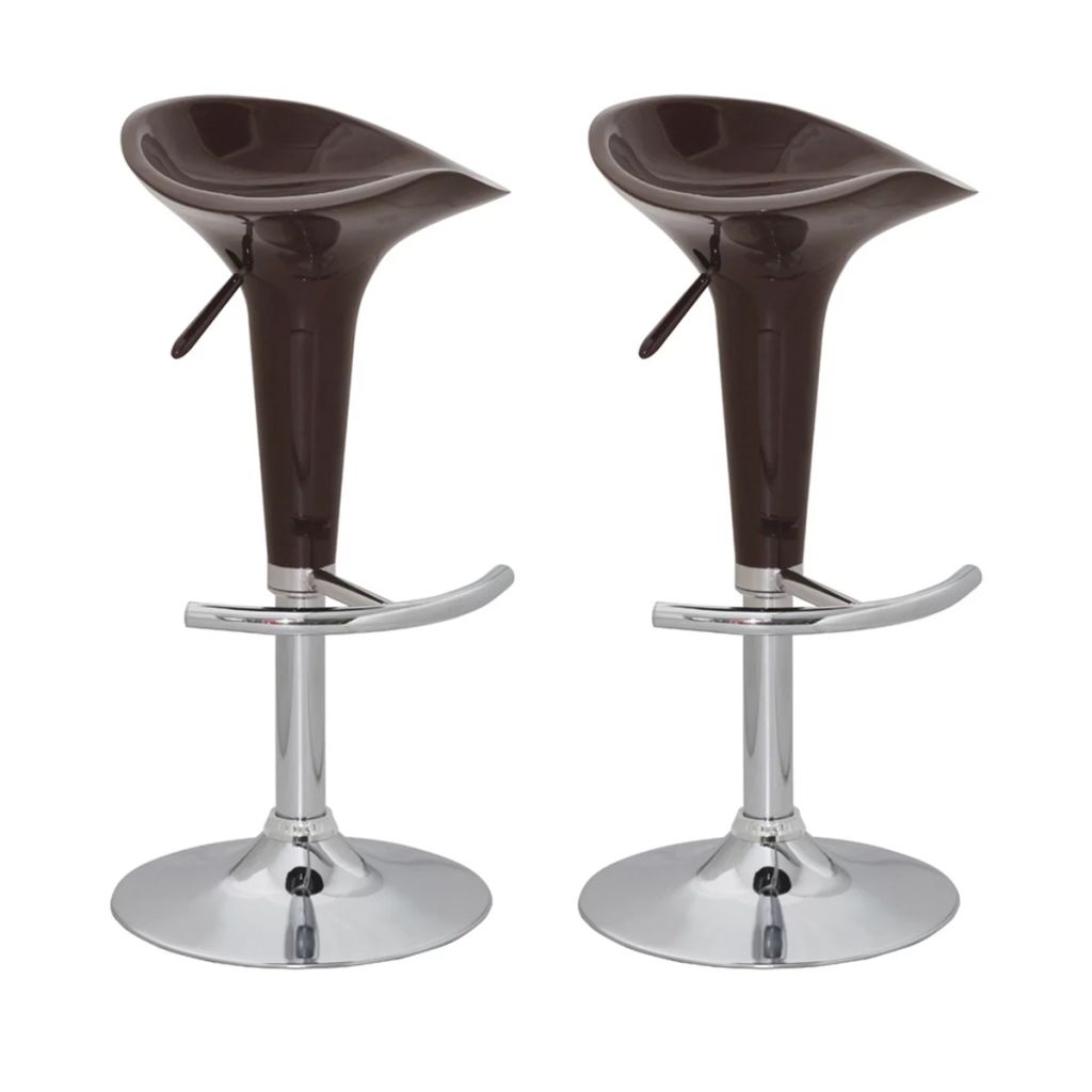 Vidaxl Tabouret Design Rocket Lot De 2