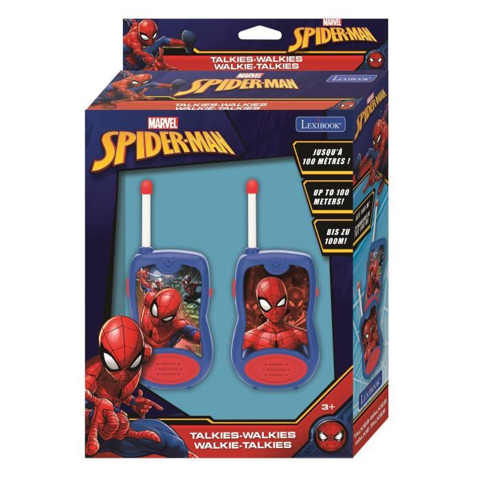 Lexibook- Marvel Spiderman Talkies Walki...