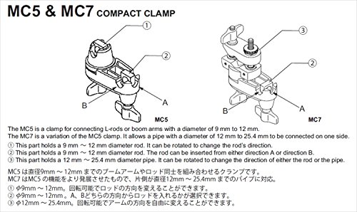 Tama Mc7 Clamp Compact Pour Perchette/l-...