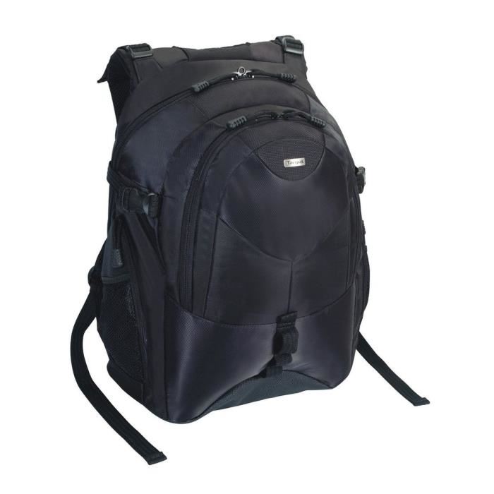 Targus 15.4 - 16 inch / 39.1 - 40.6cm Campus Laptop Backpack - Notebook carrying backpack - 16 - black