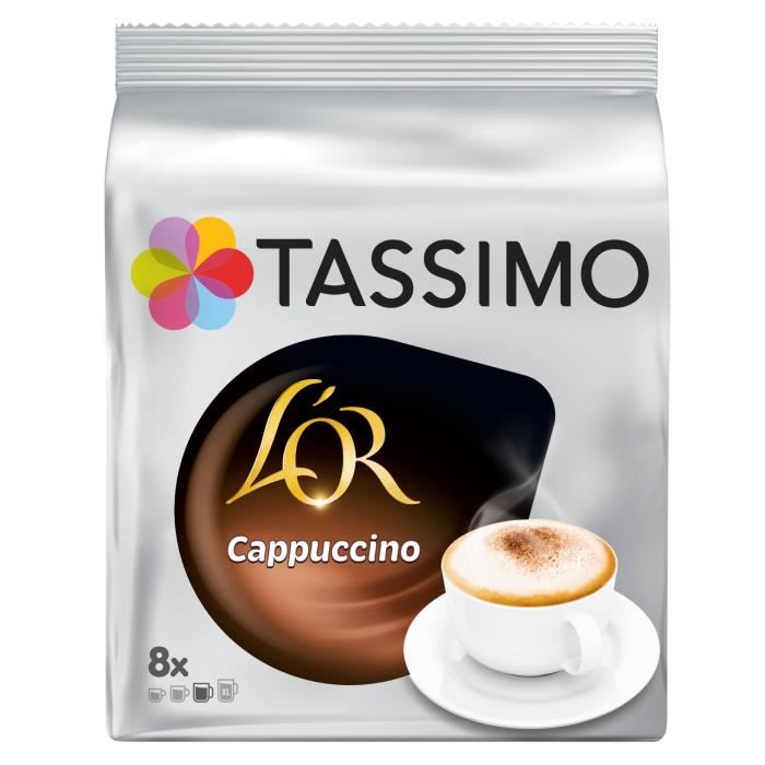 Pack Dosette TASSIMO L'OR Cappuccino - 5 x 8+8 T-Discs