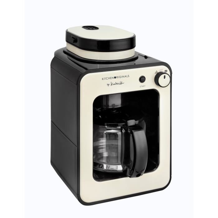 Team Kalorik Tkg Ccg 1001kto Cafetiere Programmable Avec Broyeur Creme