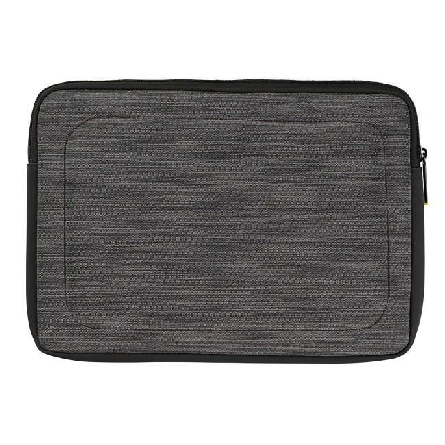 Housse Pour Ordinateur Portable - Techair - 17.3 - Neoprene - Polyester Texture - Noir Et Gris