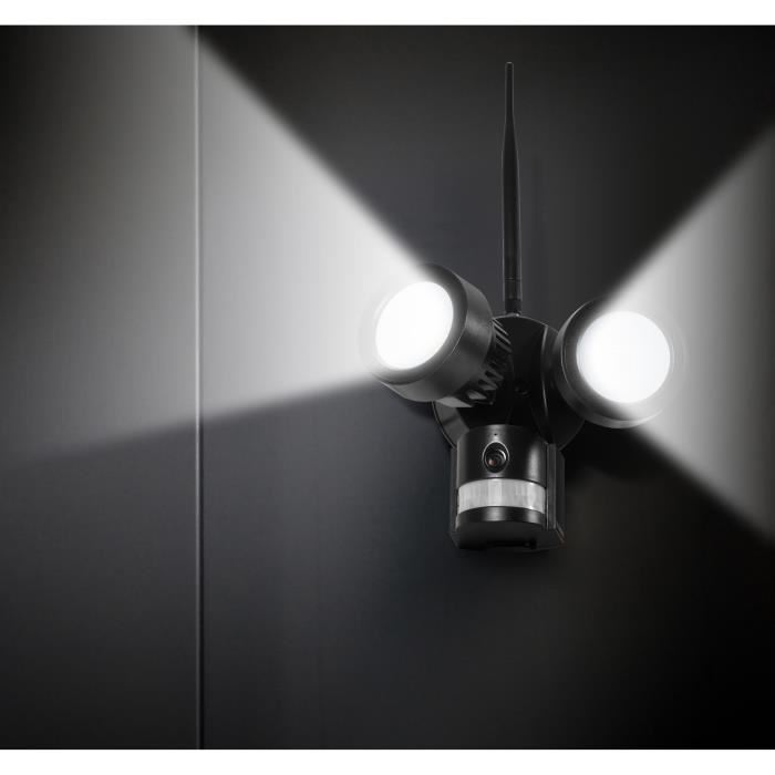 Technaxx Camera De Surveillance Ip Hd Exterieur Avec Projecteur Led Tx-83