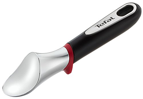 Cuillere A Glace - Tefal - K2072214 - Noir Et Rouge - Plastique Et Inox - Compatible Lave-vaisselle