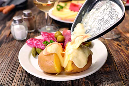 Tefal Raclette Cheeseanaco Fondue Tartiflette Crepe Plancha Boite A Fromage 6 Personnesa re12c801