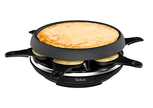 Tefal Raclette Cheeseanaco Fondue Tartiflette Crepe Plancha Boite A Fromage 6 Personnesa re12c801