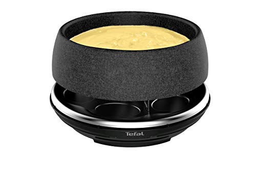 Tefal Raclette Cheeseanaco Fondue Tartiflette Crepe Plancha Boite A Fromage 6 Personnesa re12c801