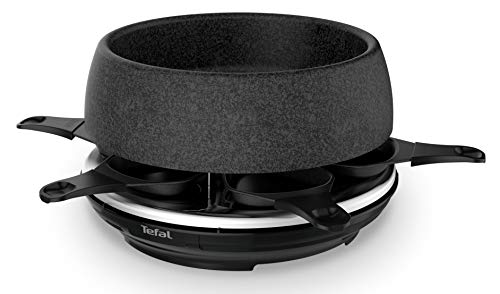 Tefal Raclette Cheeseanaco Fondue Tartiflette Crepe Plancha Boite A Fromage 6 Personnesa re12c801