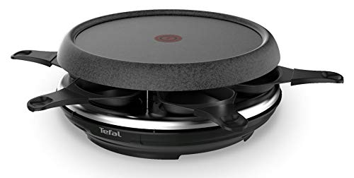 Tefal Raclette Cheeseanaco Fondue Tartiflette Crepe Plancha Boite A Fromage 6 Personnesa re12c801