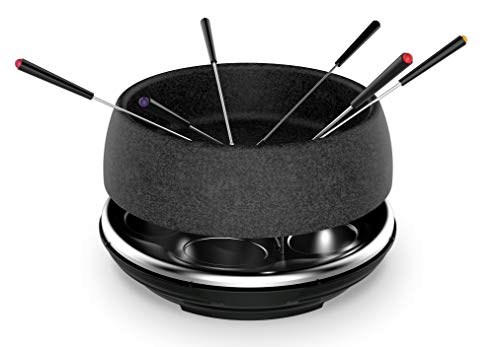 Tefal Raclette Cheeseanaco Fondue Tartiflette Crepe Plancha Boite A Fromage 6 Personnesa re12c801