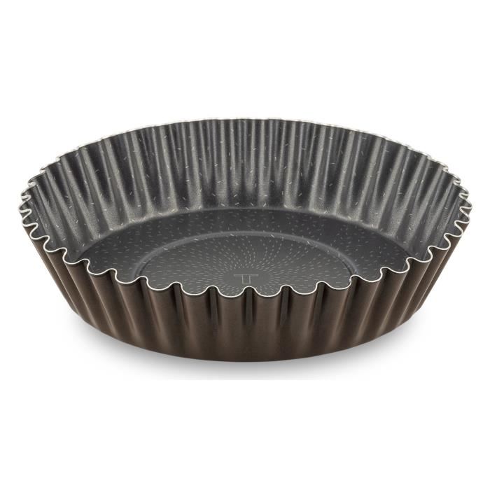 Tefal Success Moule A Quatre Quarts J1608502 Diametre 26 Cm Marron