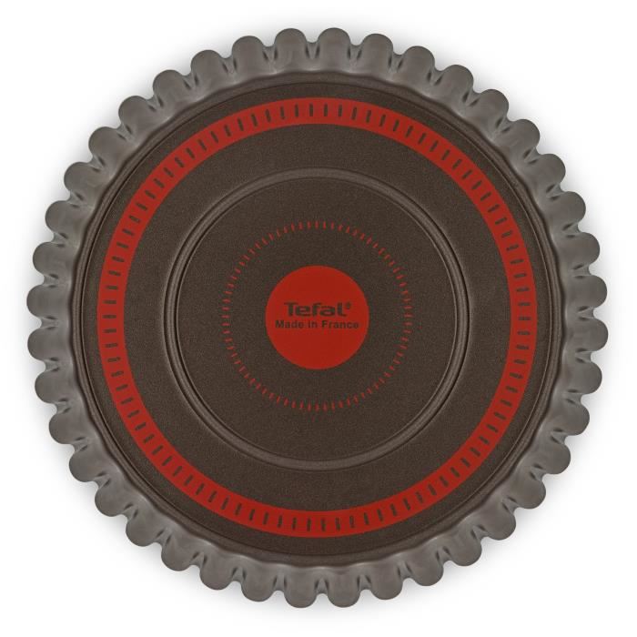 Tefal Success Moule A Quatre Quarts J1608502 Diametre 26 Cm Marron