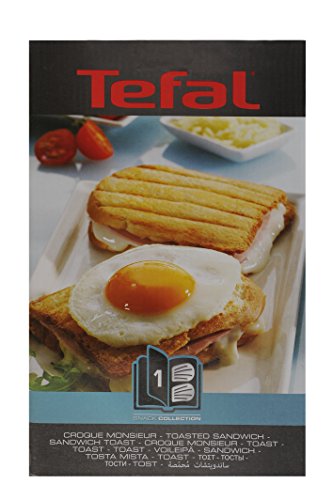 Plaques Croque Monsieur Tefal Lot De 2 Snack Collection Compatible Lave Vaisselle