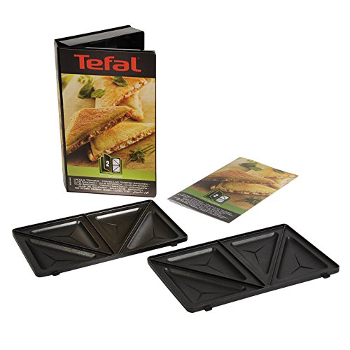 Plaques Croque Triangle Tefal Snack Collection Lot De 2 Avec Livre De Recettes
