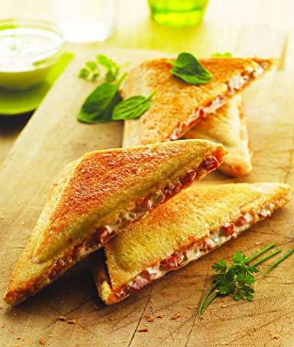 Plaques Croque Triangle Tefal Snack Collection Lot De 2 Avec Livre De Recettes