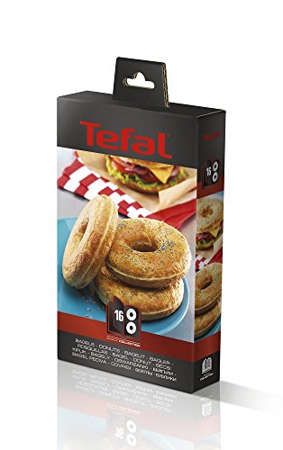 Tefal Accessoires Xa801612 Lot De 2 Plaques Bagels Snack Collection