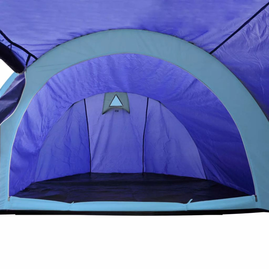 Vidaxl Tente De Camping 4 Personnes Bleu...