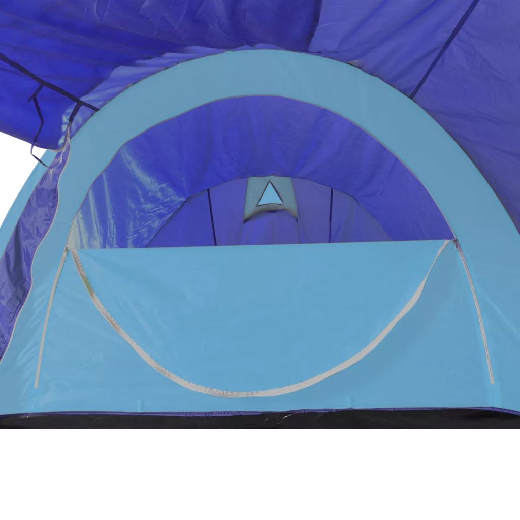 Vidaxl Tente De Camping 4 Personnes Bleu...