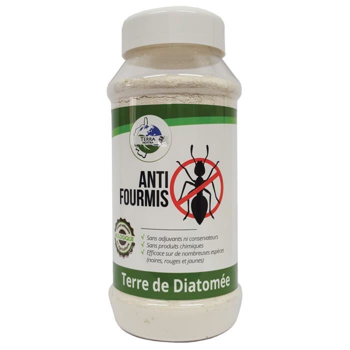 Terra Nostra Anti-fourmis - Terre De Diatomee - Pret A L'emploi - Poudreuse 300 G